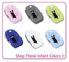 Car seat covers for infants